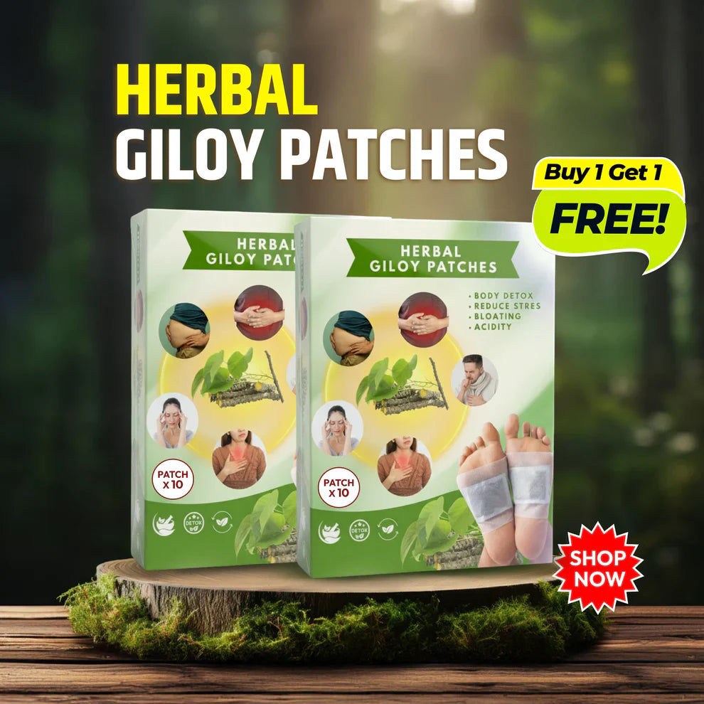 Herbal And Gentle Ingredient Detox Foot Pads(PACK OF 10)(BUY 1 GET 2 FREE)