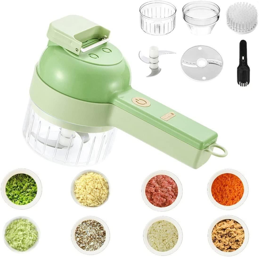 4-in-1 Electric Vegetable & Fruit Cutter