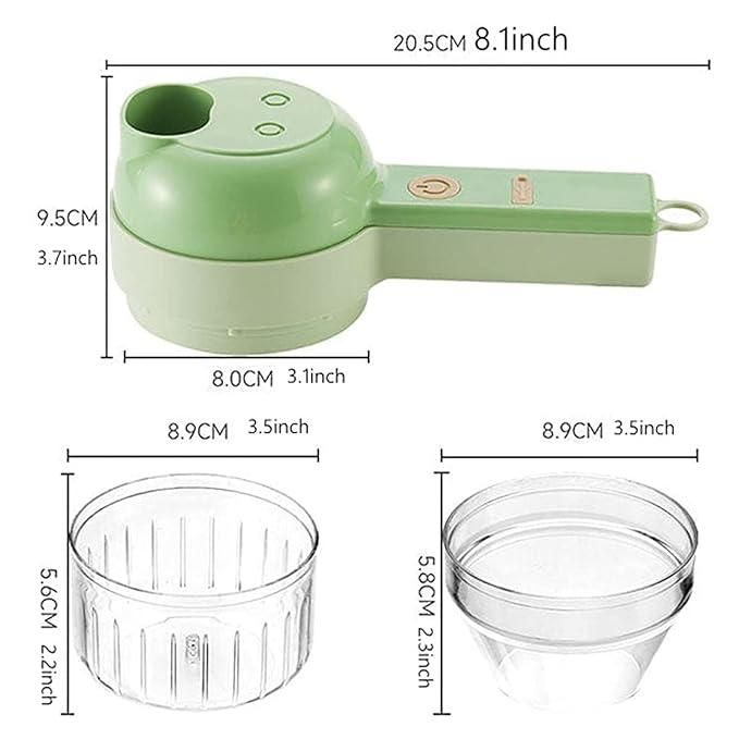4-in-1 Electric Vegetable & Fruit Cutter
